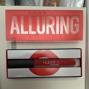 Huda liquid matte lipstick alluring NEW